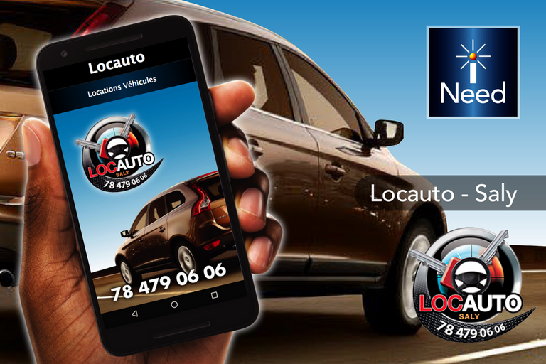 Location Automobile Locauto application mobile senegal iNeed
