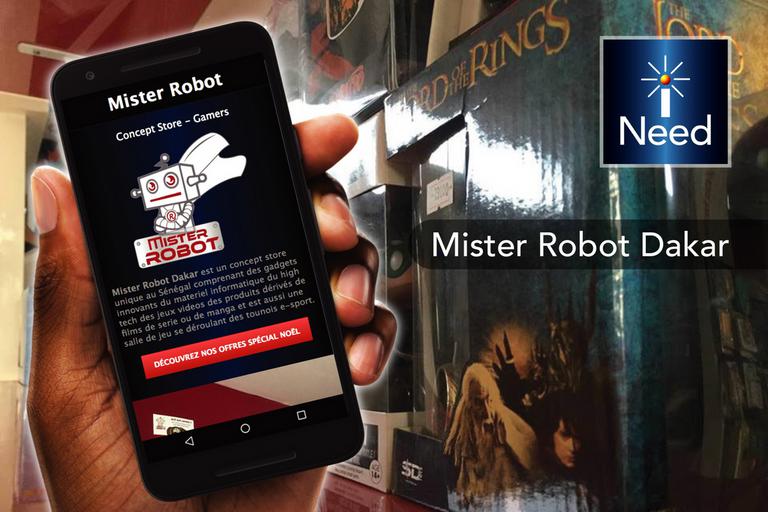 Mister Robot Dakar, Gamer et Informatique Hifi iNeed