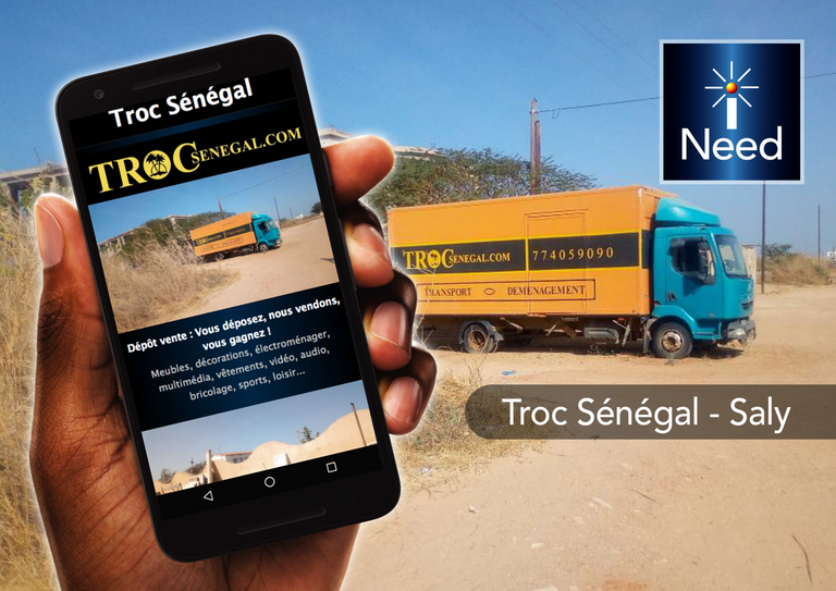 Troc Senegal application mobile senegal iNeed