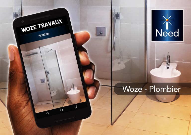 Plombier Woze Travaux application mobile senegal iNeed