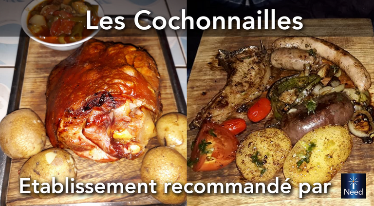 iNeed recommande le restaurant, Les Cochonnailles à Saly.