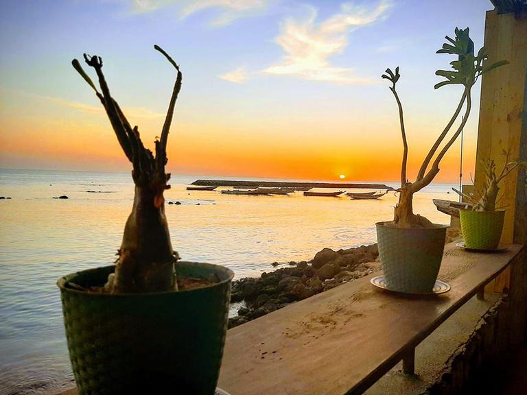 Restaurant Saly Palais de la Mer Coucher de soleil