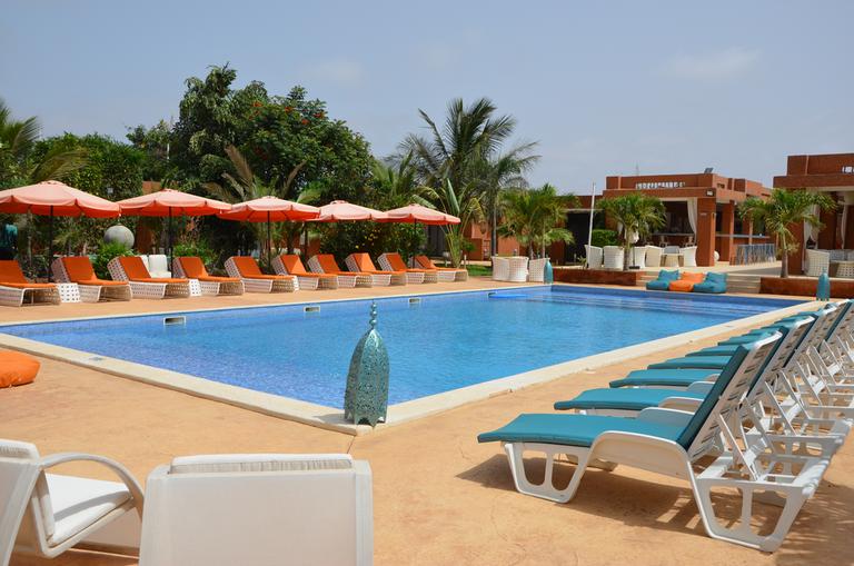 Restaurant Hôtel La Tanière Villa Metsu, à Saly Sénégal