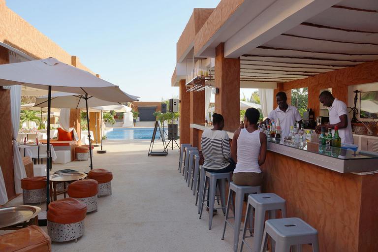 Restaurant Hôtel La Tanière Villa Metsu, à Saly Sénégal